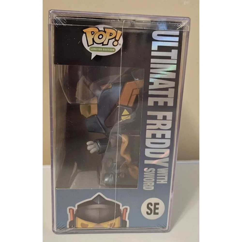 ULTIMATE FREDDY FUNKO WITH SWORD SDCC 2026 FUNKO POP! Comic CON STICKER! 1/5000